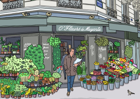 Boutique de fleurs