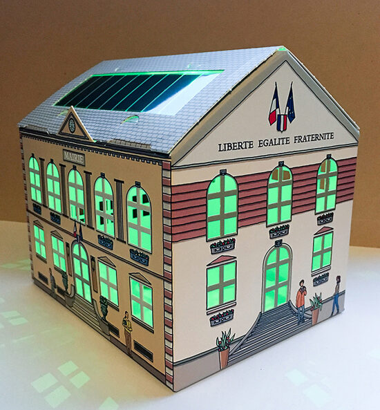 maison en carton