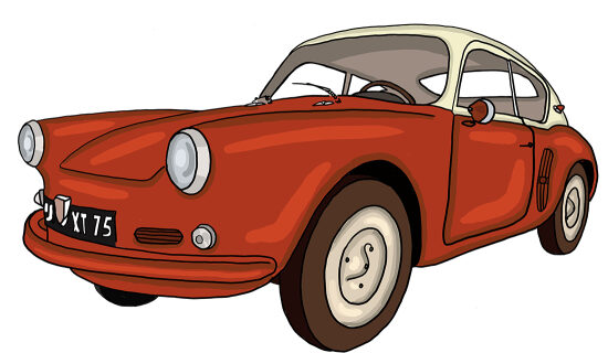 Voiture rouge