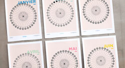 calendrier 2013 - Béatrice Legrand-graphiste