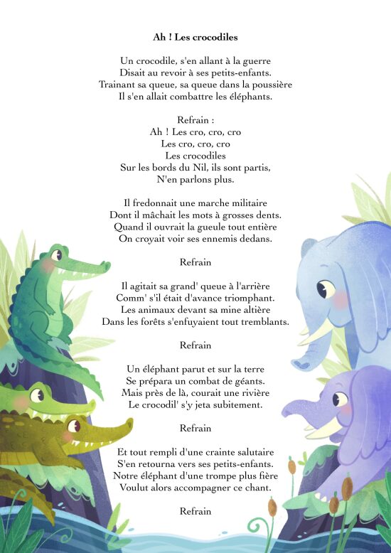 Ah ! Les crocodiles