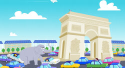 Double page Paris pas bête.jpg - Judicaël Porte-illustrateur-jeunesse