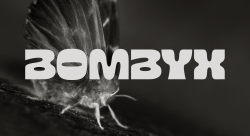 Bombyx  —  typographie  —  police de caractères - jean-Philippe Kirkor-graphiste