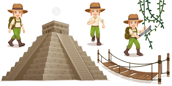Pyramide de Chichen Itza, Mexique