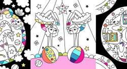 coloriage pour edition jeunesse-maude guesne - MAUDE GUESNE-illustrateur