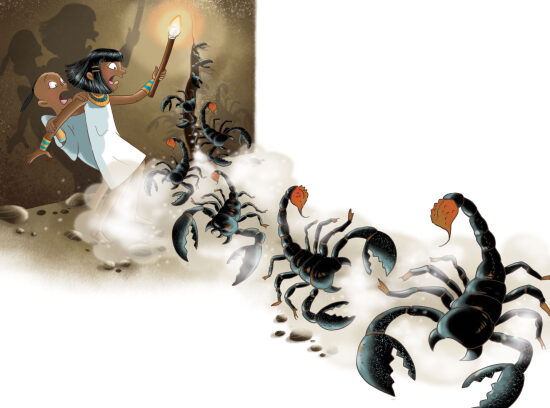 Scorpions égyptiens