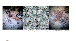 Recherches graphiques, colorations, CHANEL - morgane jegou-illustrateur