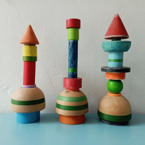 Pyramides de bois