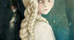 couverture de " La princesse de l'aube" - sophie lebot-illustrateur